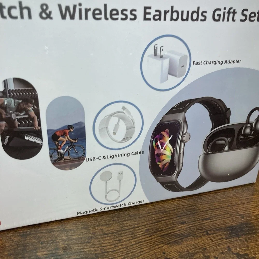 Smartwatch‎ & Wireless Earbuds Gift Set